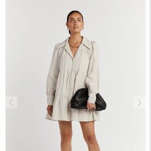 DISSH Babydoll Linen Dress